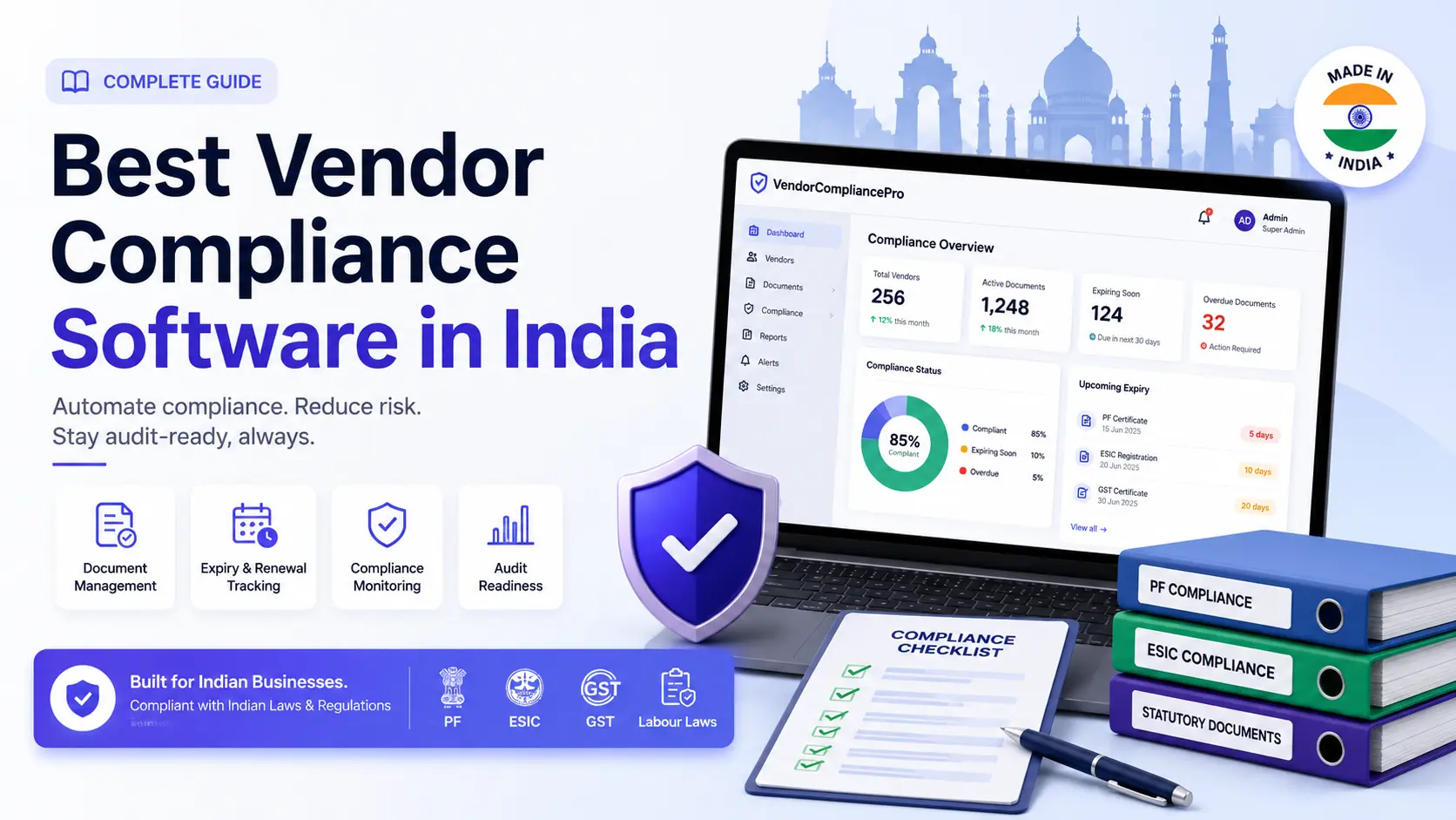 Best Vendor Compliance Software in India (2026 Comparison Guide)