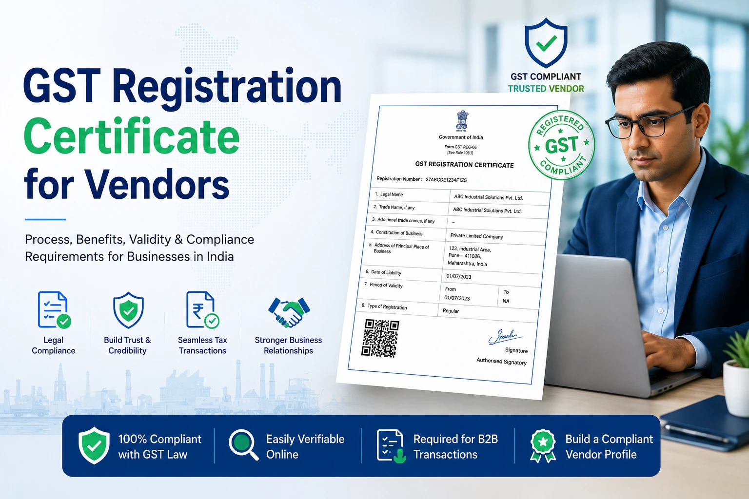 GST Registration Certificate for Vendors: Why It Matters for Vendor Compliance