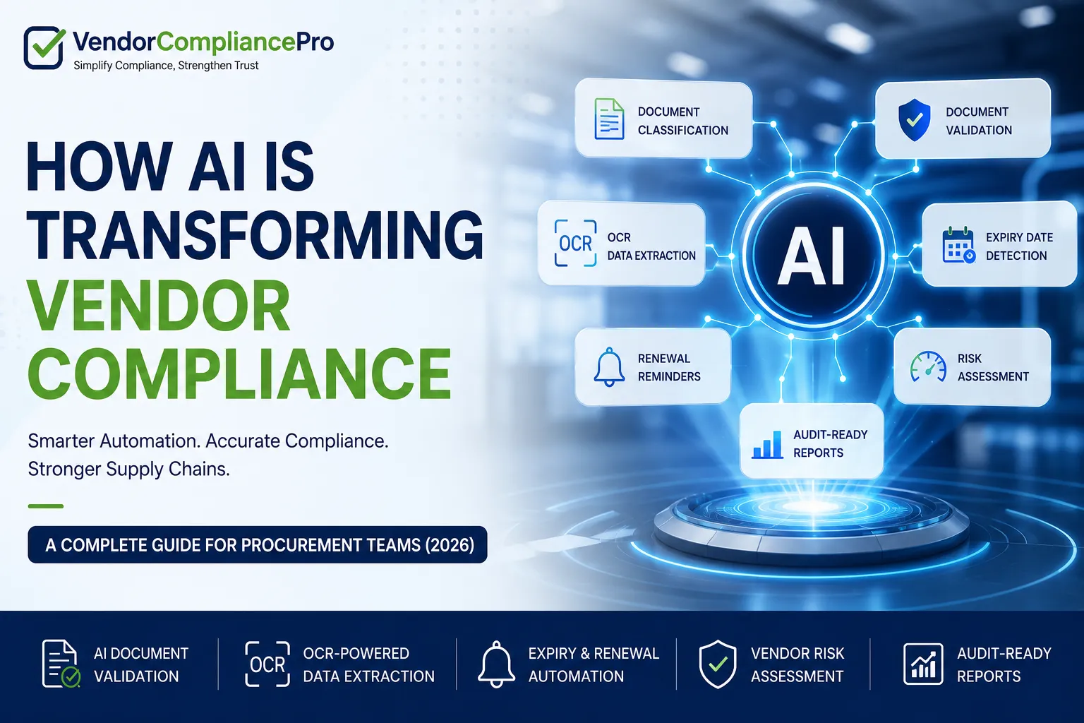 How AI is Transforming Vendor Compliance: A Complete Guide for Procurement Teams (2026)