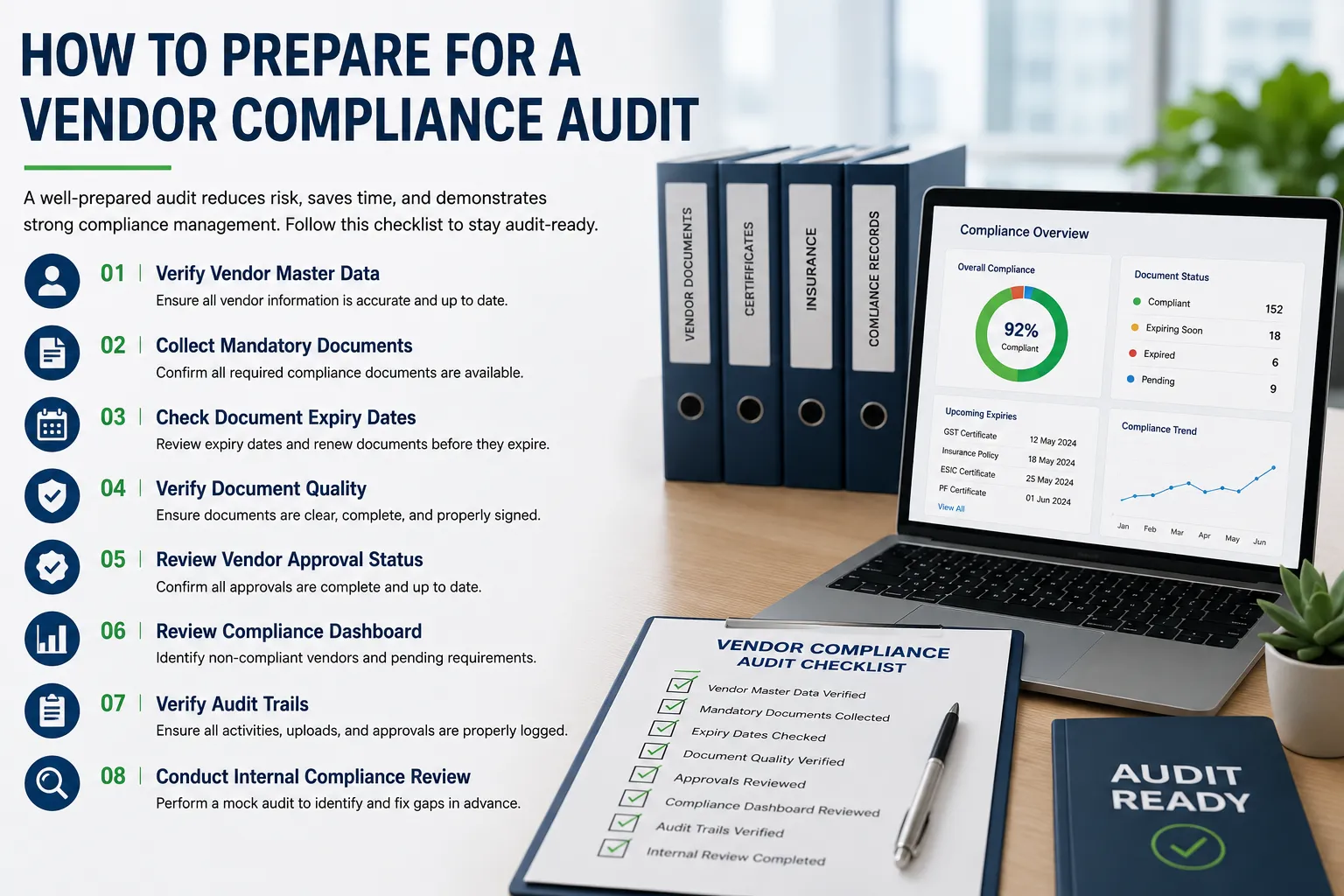 How to Prepare for a Vendor Compliance Audit: A Complete Checklist