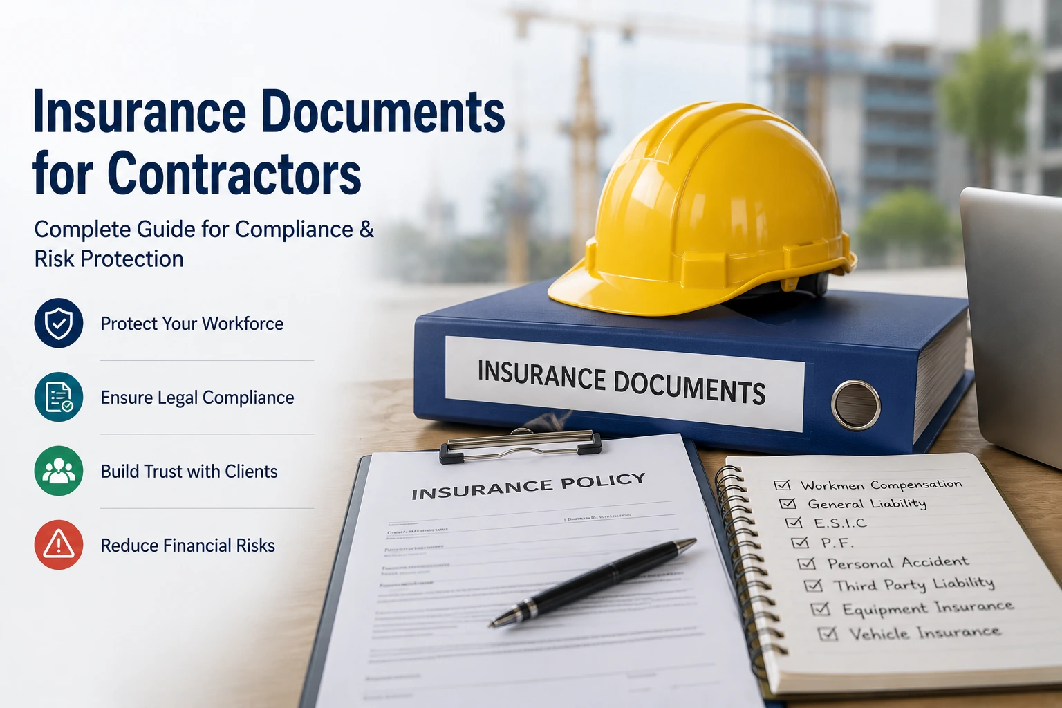Insurance Documents Required for Contractors: Complete Guide for Vendor Compliance