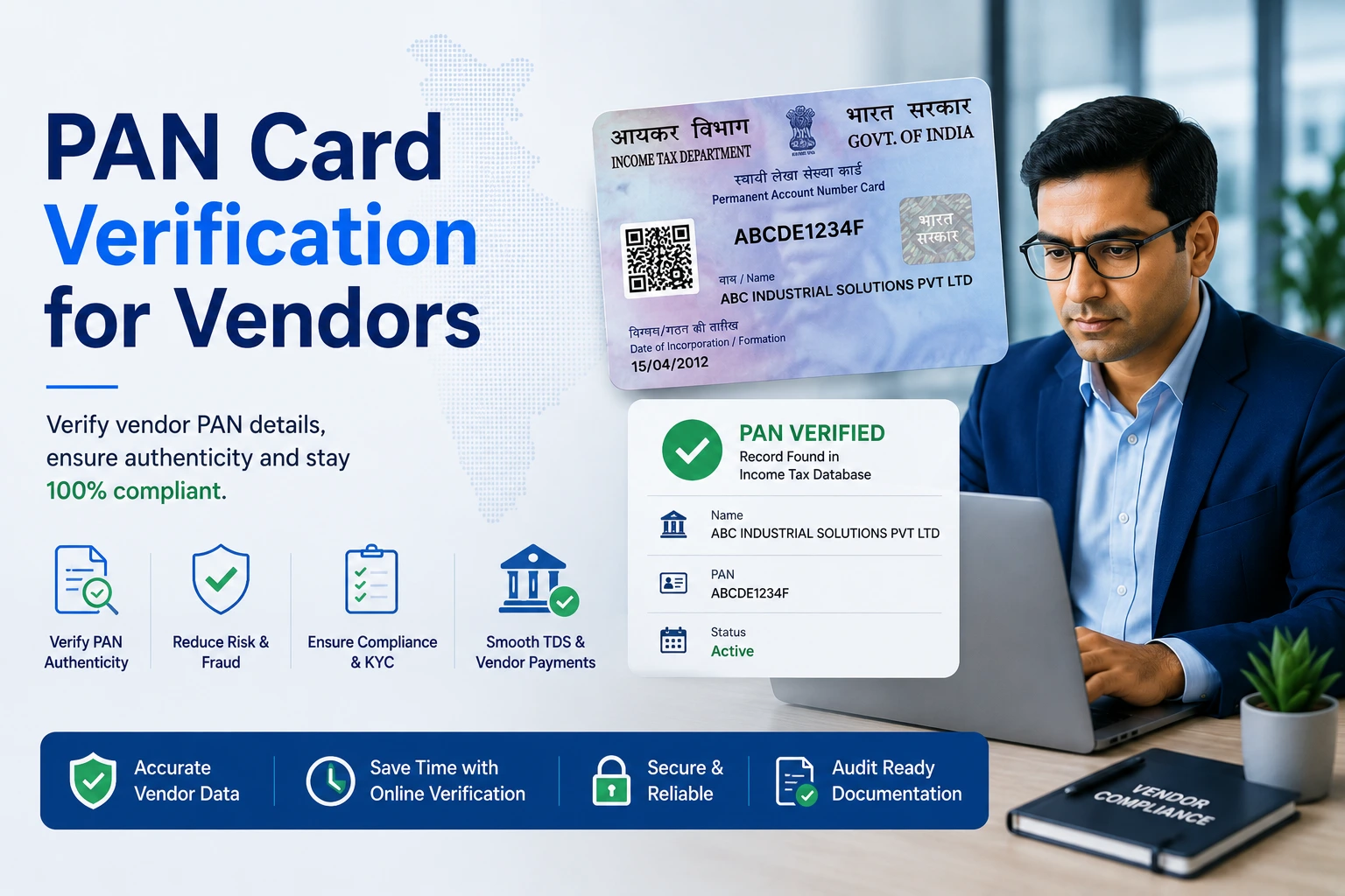 PAN Card Verification for Vendors: A Complete Guide for Procurement Teams