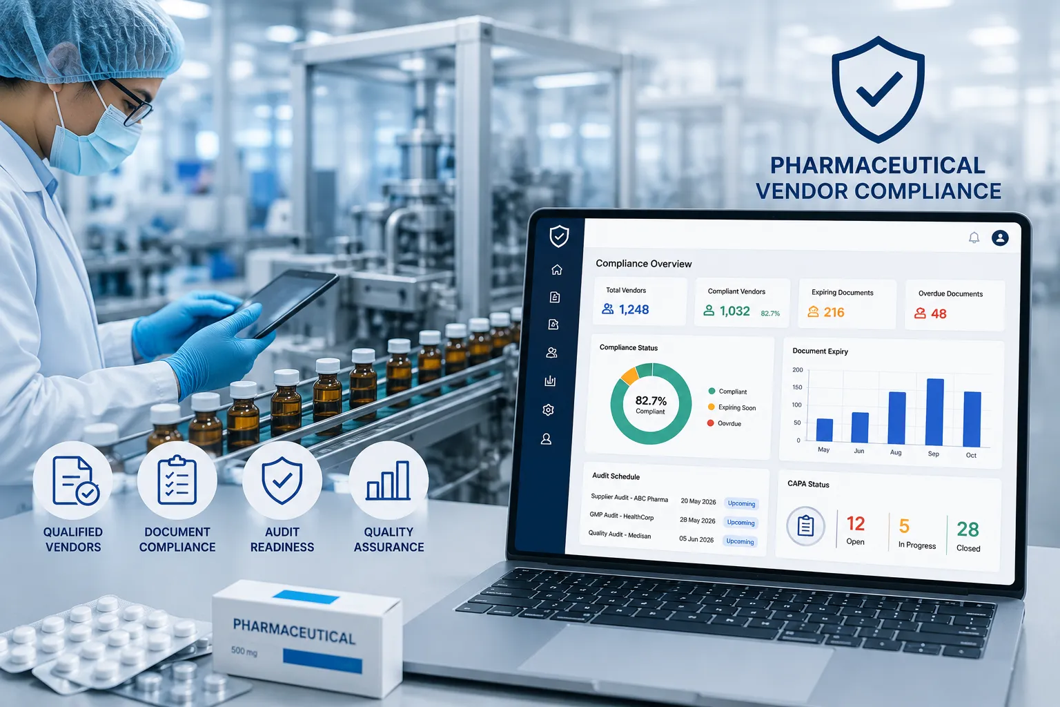 Pharmaceutical Vendor Compliance: Complete Guide for Pharma Companies (2026)