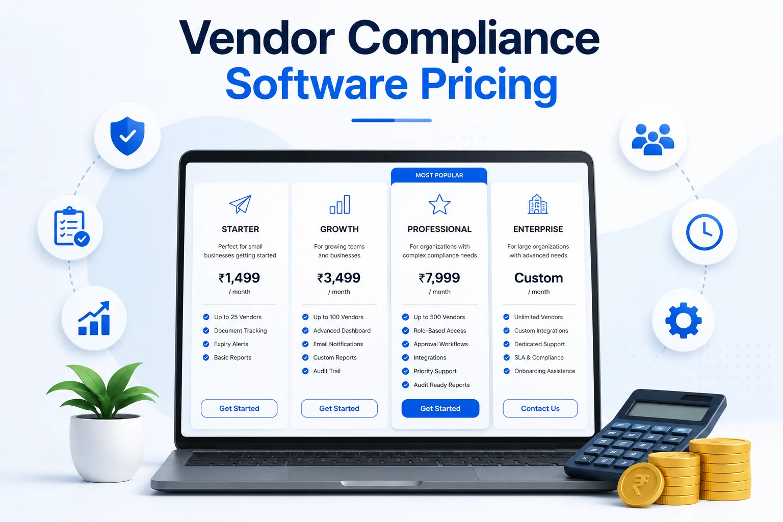 Vendor Compliance Software Pricing in India (2026)
