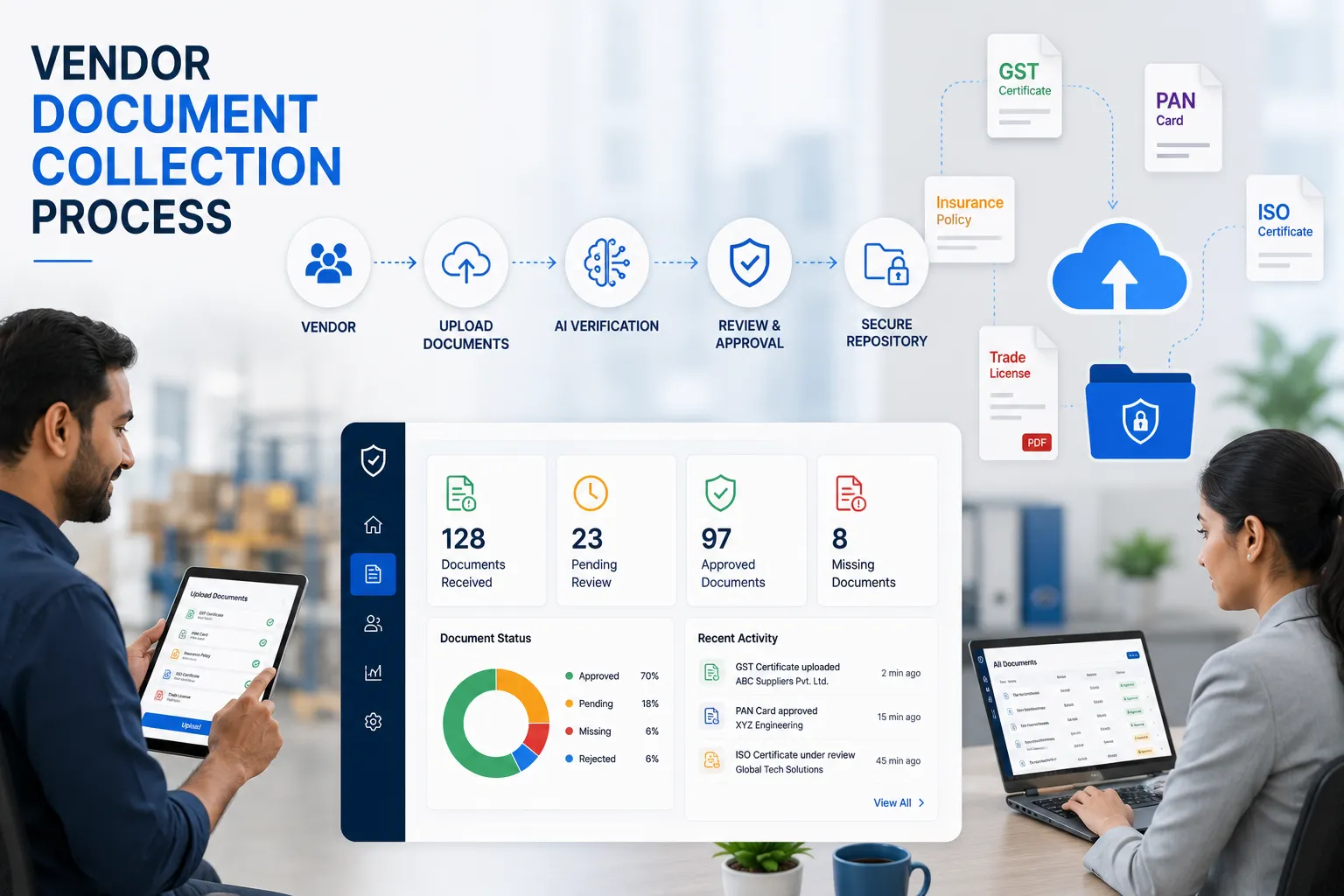 Vendor Document Collection Process: Complete Guide for Manufacturing Companies (2026)