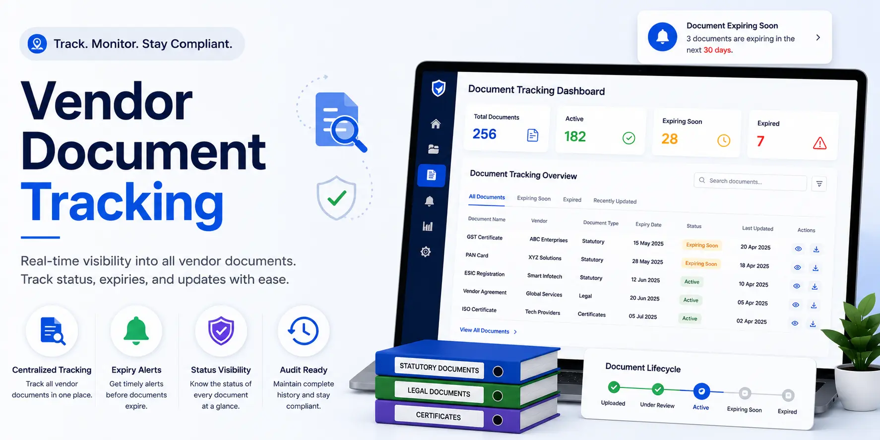 Vendor Document Tracking: A Complete Guide to Managing Supplier and Contractor Documents