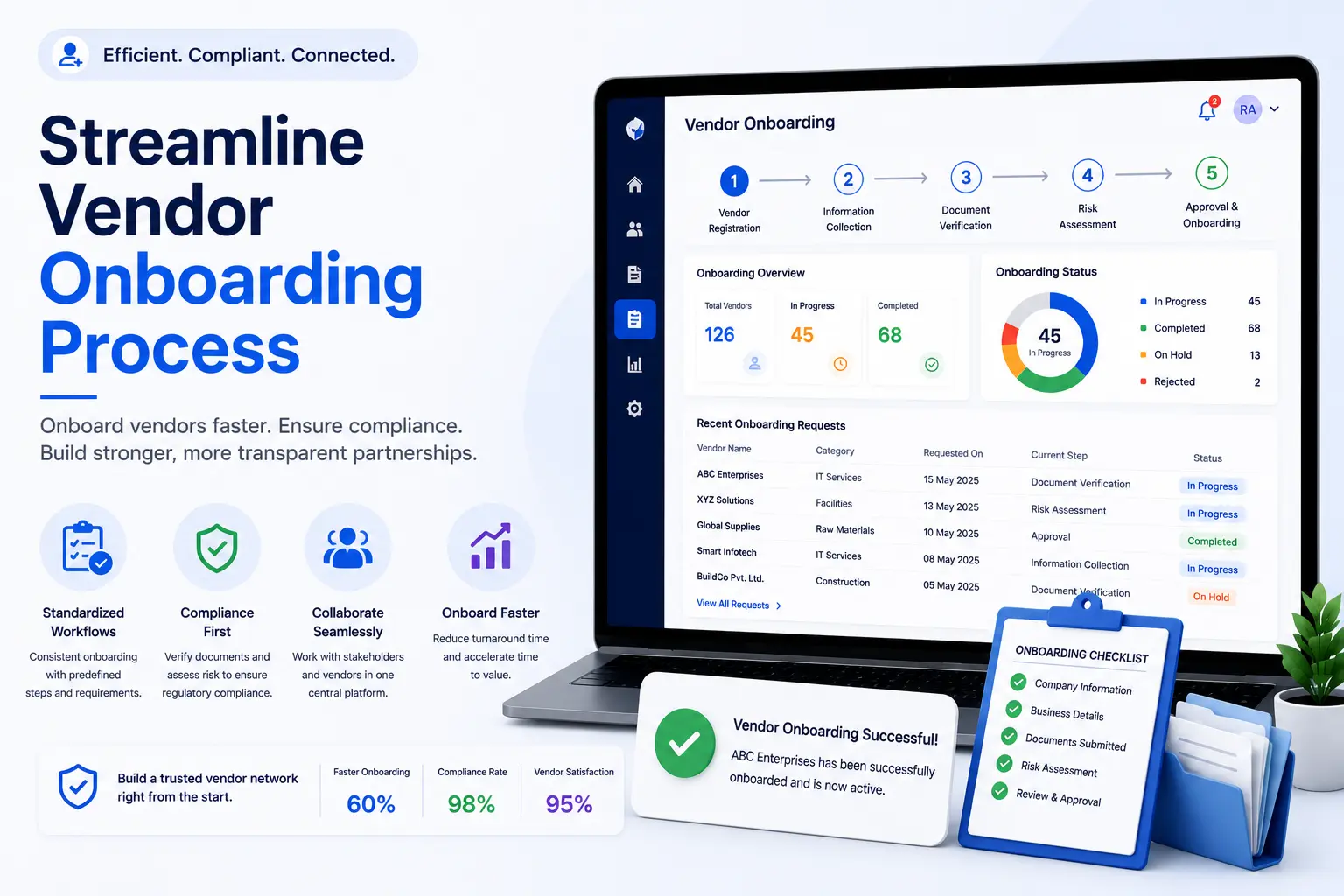 Vendor Onboarding Process: A Complete Guide for Manufacturing and Industrial Companies