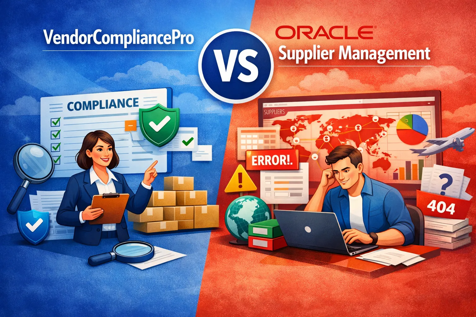 VendorCompliancePro vs Oracle Supplier Management: Which Solution Is Better for Vendor Compliance?