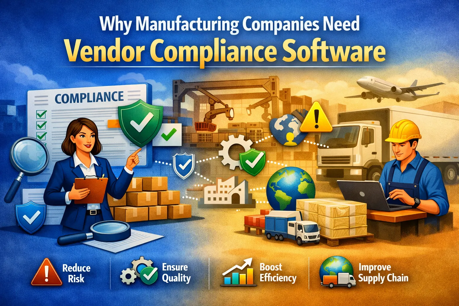 Why Manufacturing Companies Need Vendor Compliance Software in 2026